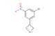 3-(3-bromo-5-nitrophenyl)azetidine