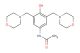 N-(4-hydroxy-3,5-bis(morpholinomethyl)phenyl)acetamide