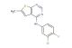 (3-chloro-4-fluoro-phenyl)-(6-methyl-thieno[2,3-d]pyrimidin-4-yl)-amine