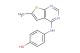 4-((6-methylthieno[2,3-d]pyrimidin-4-yl)amino)phenol