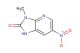 3-methyl-6-nitro-1,3-dihydro-2H-imidazo[4,5-b]pyridin-2-one