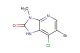 6-bromo-7-chloro-3-methyl-1,3-dihydro-2H-imidazo[4,5-b]pyridin-2-one