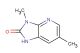 3,6-dimethyl-1,3-dihydro-2H-imidazo[4,5-b]pyridin-2-one
