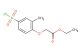 ethyl 2-(4-(chlorosulfonyl)-2-methylphenoxy)acetate