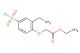ethyl 2-(4-(chlorosulfonyl)-2-ethylphenoxy)acetate