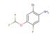 2-bromo-4-(difluoromethoxy)-5-fluoroaniline
