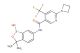 6-azetidin-1-yl-N-(1-hydroxy-3,3-dimethyl-1,3-dihydrobenzo[c][1,2]oxaborol-6-yl)-4-trifluoromethylnicotinamide