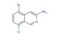 5-bromo-8-chloro-isoquinolin-3-ylamine