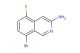 8-bromo-5-fluoro-isoquinolin-3-ylamine