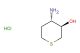 (3R,4S)-4-aminotetrahydro-2H-thiopyran-3-ol hydrochloride