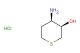 (3R,4R)-4-aminotetrahydro-2H-thiopyran-3-ol hydrochloride