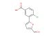 4-chloro-3-(5-formylfuran-2-yl)benzoic acid