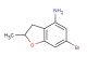 4-amino-6-bromo-2,3-dihydro-2-methylbenzofuran