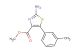 methyl 2-amino-5-(m-tolyl)thiazole-4-carboxylate