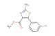 methyl 2-amino-5-(3-chlorophenyl)thiazole-4-carboxylate