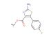 methyl 2-amino-5-(4-fluorophenyl)thiazole-4-carboxylate
