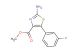 methyl 2-amino-5-(3-fluorophenyl)-4-thiazolecarboxylate