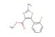 methyl 2-amino-5-(2-fluorophenyl)thiazole-4-carboxylate
