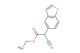 ethyl 2-(1-benzothiophen-5-yl)-2-cyanoacetate