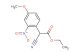 ethyl 2-cyano-2-(4-methoxy-2-nitrophenyl)acetate