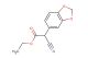 ethyl 2-(3,4-methylenedioxyphenyl)cyanoacetate