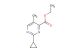 ethyl 2-cyclopropyl-5-methylpyrimidine-4-carboxylate