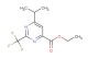 ethyl 6-isopropyl-2-(trifluoromethyl)pyrimidine-4-carboxylate