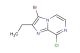 3-bromo-8-chloro-2-ethylimidazo[1,2-a]pyrazine