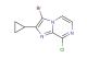 3-bromo-8-chloro-2-cyclopropylimidazo[1,2-a]pyrazine