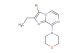 4-(3-bromo-2-ethylimidazo[1,2-a]pyrazin-8-yl)morpholine