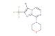 4-(3-bromo-2-(trifluoromethyl)imidazo[1,2-a]pyrazin-8-yl)morpholine