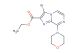 ethyl 3-bromo-8-morpholinoimidazo[1,2-a]pyrazine-2-carboxylate