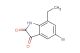 5-bromo-7-ethylindoline-2,3-dione