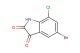 5-bromo-7-chloroindoline-2,3-dione