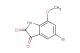 5-bromo-7-methoxyindoline-2,3-dione