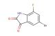 5-bromo-7-fluoroindoline-2,3-dione