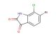 6-bromo-7-chloroindoline-2,3-dione