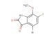 4-bromo-6-fluoro-7-methoxyindoline-2,3-dione