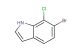 6-bromo-7-chloro-1H-indole