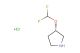 (S)-3-(difluoromethoxy)pyrrolidine hydrochloride