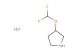 3-(difluoromethoxy)pyrrolidine hydrochloride