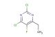 2,4-dichloro-6-ethyl-5-fluoropyrimidine