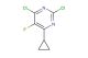 2,4-dichloro-6-cyclopropyl-5-fluoropyrimidine