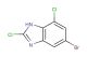 5-bromo-2,7-dichloro-1H-benzo[d]imidazole