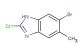 6-bromo-2-chloro-5-methyl-1H-benzo[d]imidazole