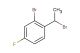 2-bromo-1-(1-bromoethyl)-4-fluorobenzene