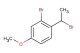 2-bromo-1-(1-bromoethyl)-4-methoxybenzene