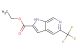 Ethyl5-(trifluoromethyl)-1H-pyrrolo[2,3-c]pyridine-2-carboxylate