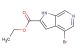 ethyl4-bromo-1H-pyrrolo[2,3-c]pyridine-2-carboxylate