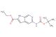 ethyl 5-((tert-butoxycarbonyl)amino)-1H-pyrrolo[2,3-c]pyridine-2-carboxylate